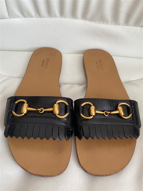 real gucci slides women|gucci slides with fur women.